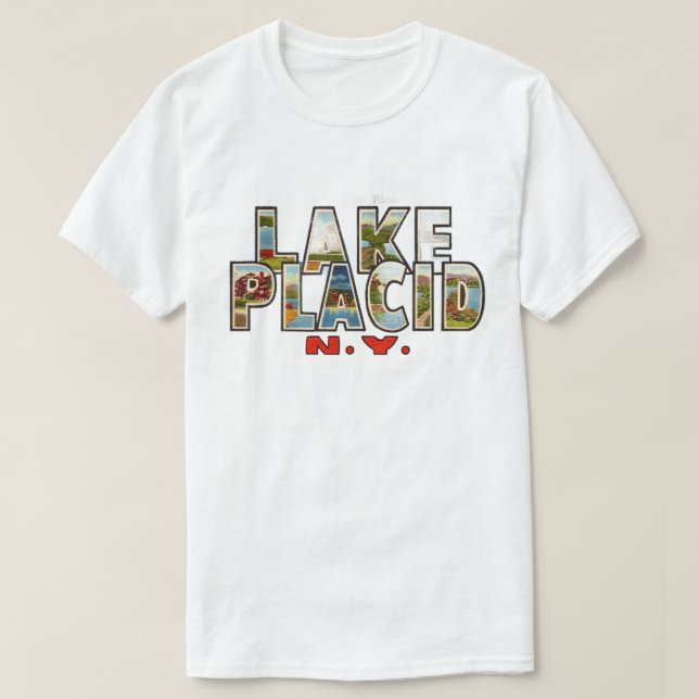 Camiseta Lake Placid (Diseño del anverso)