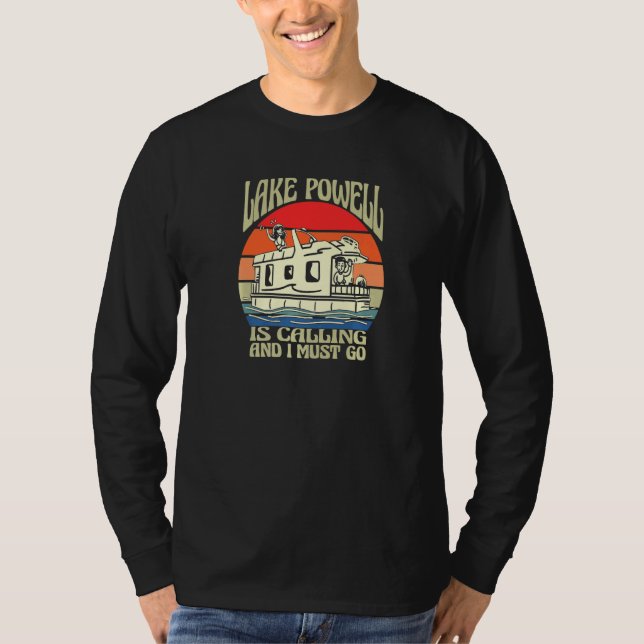 Camiseta Lake Powell Is Calling Arizona Utah Houseboat Boat (Anverso)