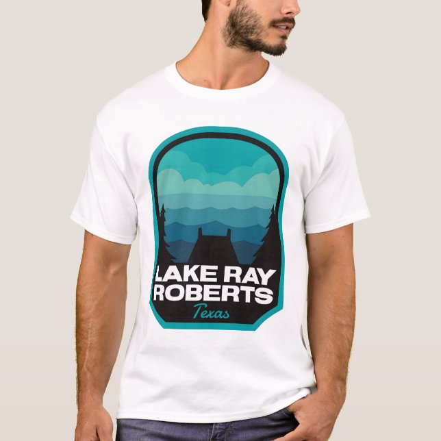 Camiseta Lake Ray Roberts Texas Summer (Anverso)