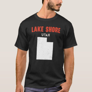 Camiseta Lake Shore Utah Estados Unidos de América Viajes U