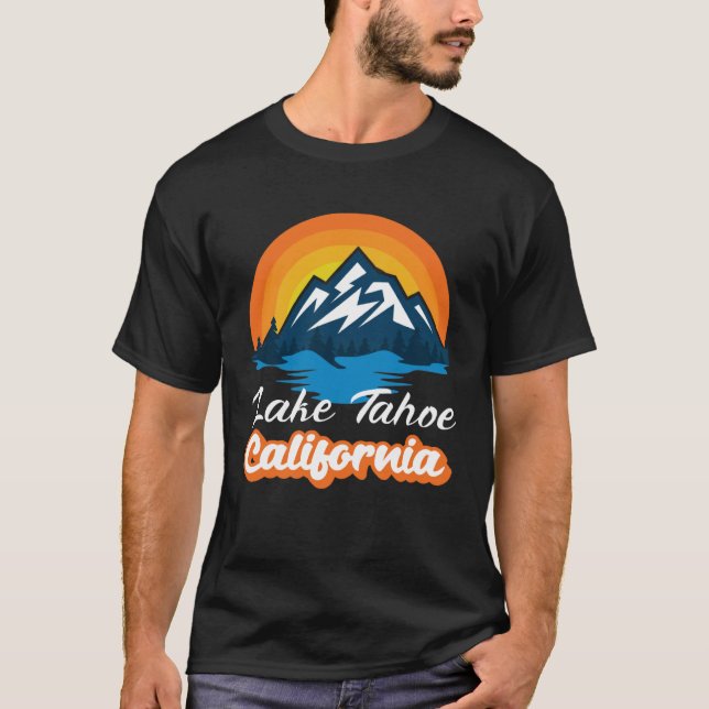 Camiseta Lake Tahoe Nevada California Souvenir National For (Anverso)