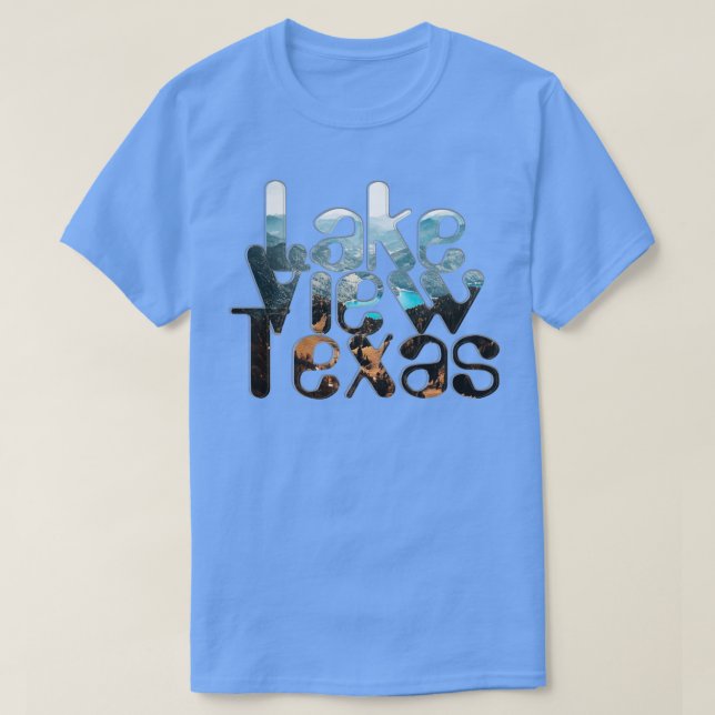 Camiseta Lake View Texas (Diseño del anverso)