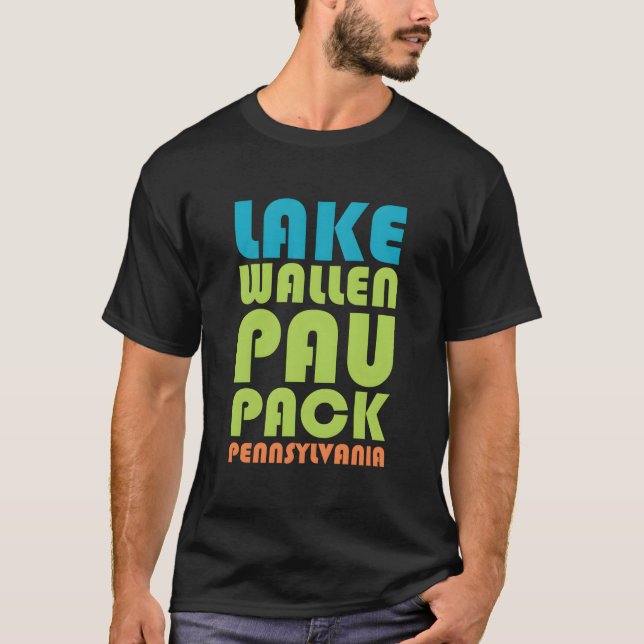 Camiseta Lake Wallenpaupack Pennsylvania Wallenpaupack (Anverso)
