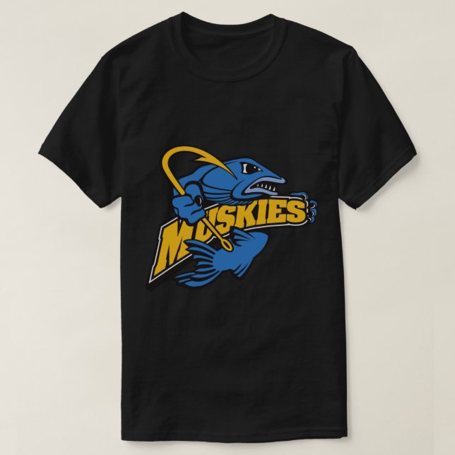 Camiseta Lakeland University muskies Sticker (Diseño del anverso)