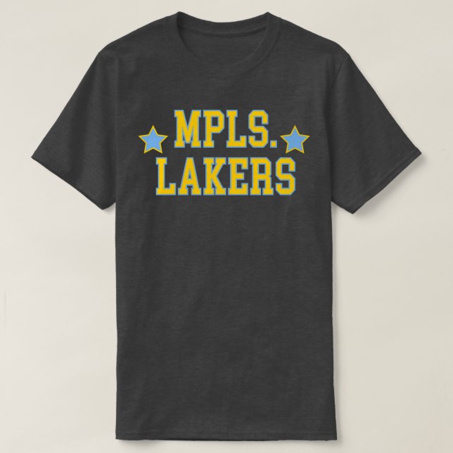 Camiseta Lakers MPLS (Diseño del anverso)