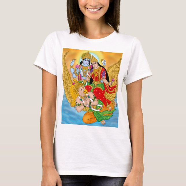 Camiseta Lakshmi Narayan T-Shirt – Divine Casual Wear (Anverso)