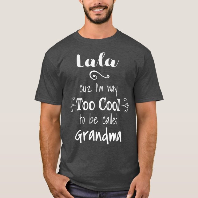 Camiseta Lala a Guay para ser llamada abuela por filipino (Anverso)