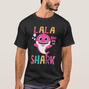 Camiseta Lala Shark, regalo divertido del Día de la Madre p