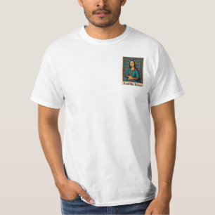 Camiseta Lalla lisa - Retrato Muse marroquí