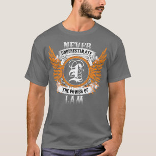 Camiseta Lam Name Shirt Nunca Subestima El Poder De La