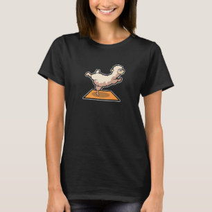 Camiseta Lama Alpaca Yoga Posee Gimnasia Deportiva Ohmmm He