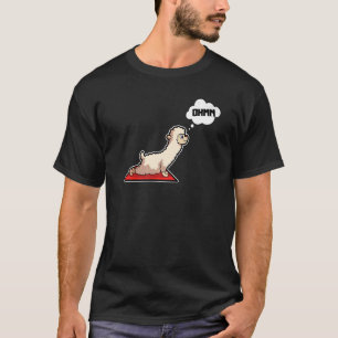 Camiseta Lama Alpaca Yoga Posee Gimnasia Deportiva Ohmmm He