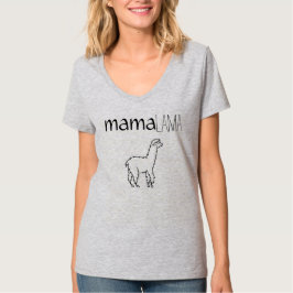Camiseta lama de la mamá