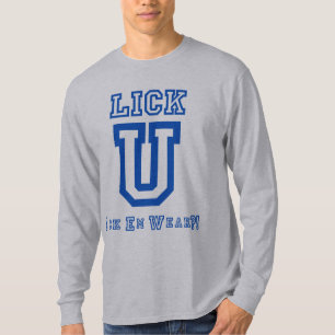 Camiseta ¡Lama el desgaste del Em?! Universidad