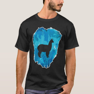 Camiseta Lama en un bloque de hielo por la eternidad
