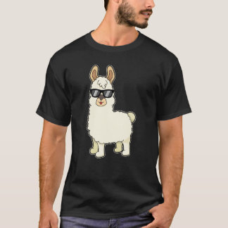 Camiseta Lama Guay Alpaca Sungafas Funny