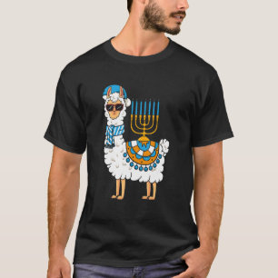 Camiseta Lama Hanukkah Feliz Hanukah Pajama, familia Matchi