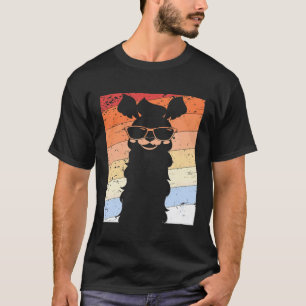 Camiseta Lama LLama Retro Vintage  Alpaca