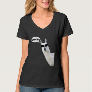Camiseta Lama Mia con Sun Glasses Guay Llama Pun