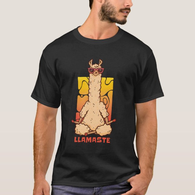Camiseta Lama Motif Para Los Agricultores De La Alpaca Como (Anverso)