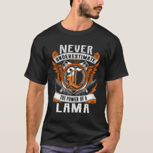 Camiseta LAMA - Nunca Subestimes Personalizado