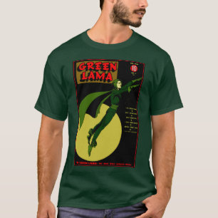 Camiseta Lama Verde Clásica