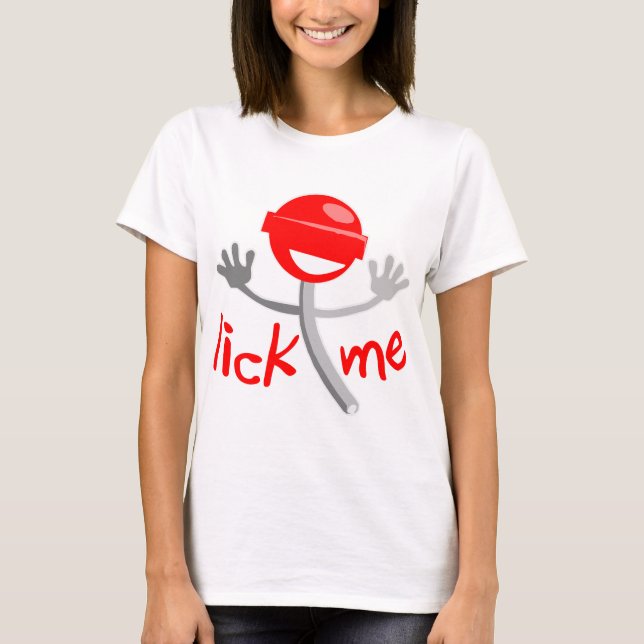 Camiseta Lámame lechón del Lollipop (Anverso)