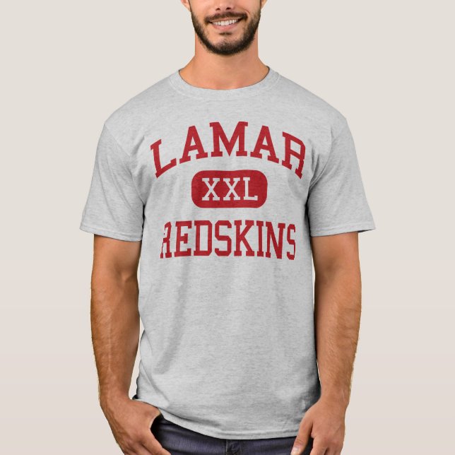 Camiseta Lamar - pieles rojas - High School secundaria - (Anverso)
