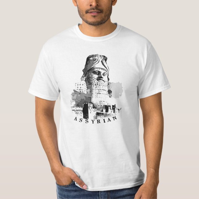 Camiseta Lamassu asirio (Anverso)