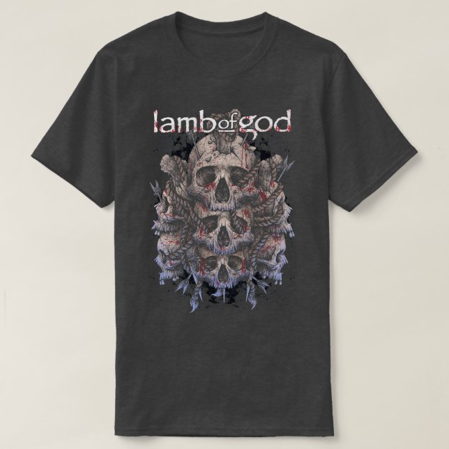 Camiseta Lamb of God  Triumverate Long Sleeve  (Diseño del anverso)