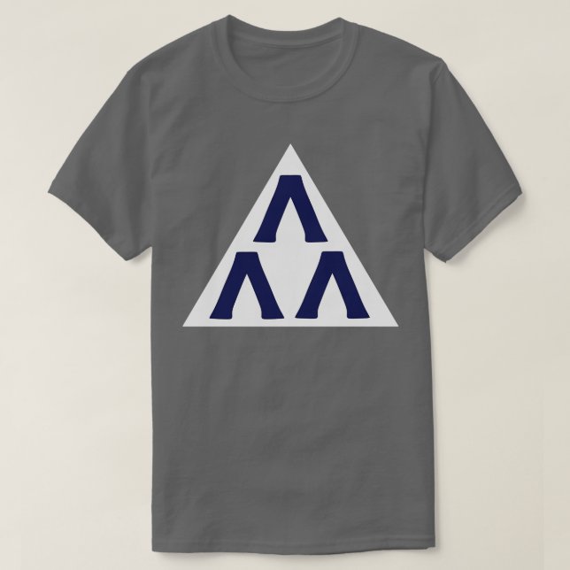 CAMISETA LAMBDA LAMBDA LAMBDA (Diseño del anverso)