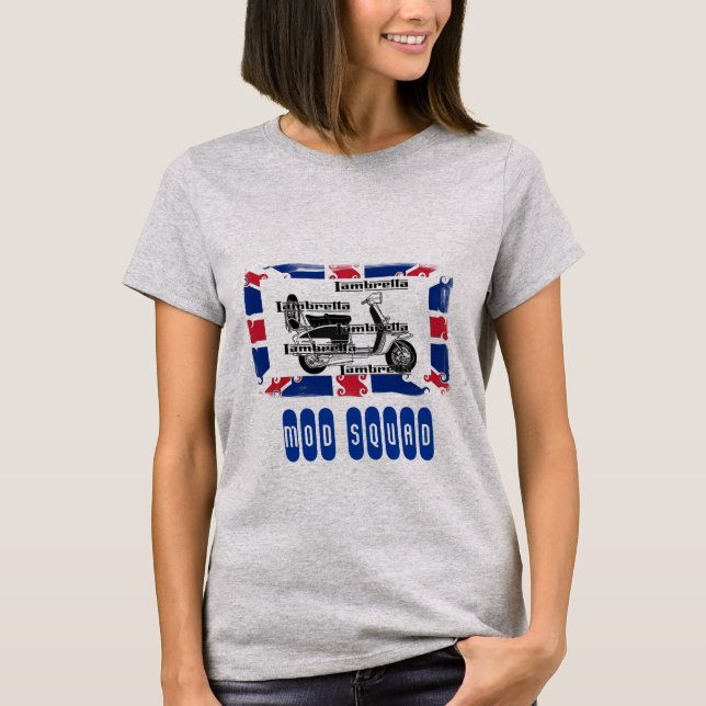 Camiseta lambretta, Escuadrón de Mod (Anverso)