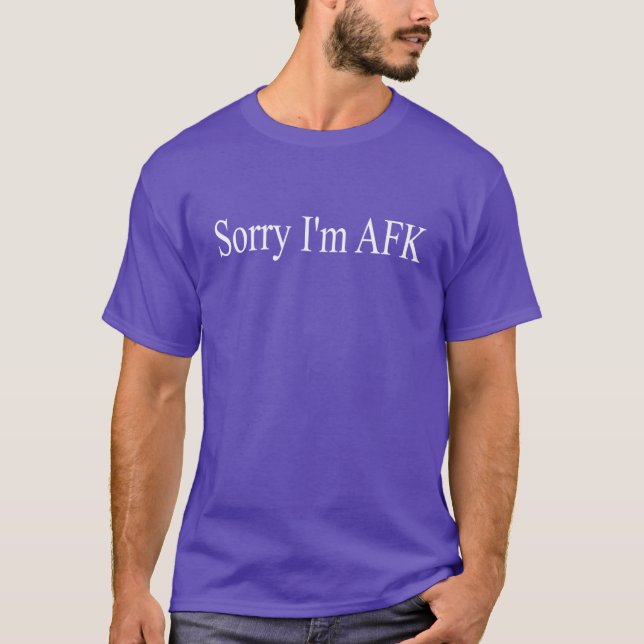 Camiseta Lamento AFK (Anverso)