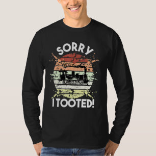 Camiseta Lamento Haber Tomado El Modelo De Ferrocarril Retr