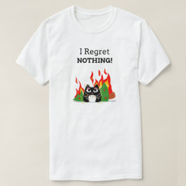 Camiseta Lamento nada - Graciosos Navidades de gatos felice