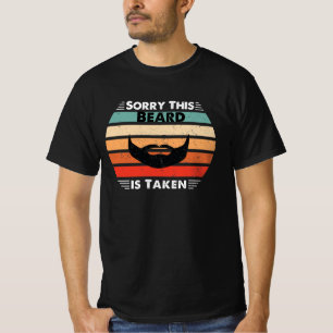 Camiseta Lamento que esta barba esté tomada