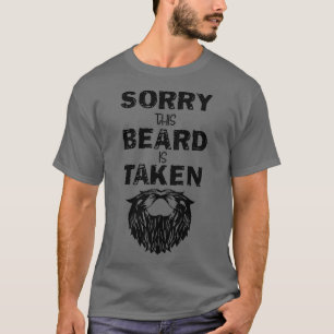 Camiseta lamento que esta barba esté tomada 47