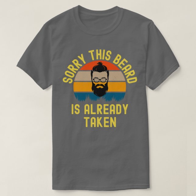 Camiseta Lamento Que Esta Barba Ya Se Haya Tomado 7 (Diseño del anverso)