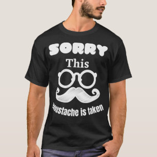Camiseta Lamento que este bigote se haya tomado 2
