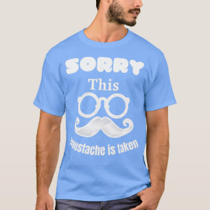 Camiseta Lamento que este bigote se haya tomado 3