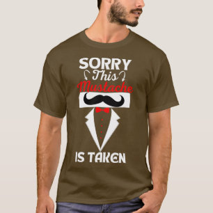 Camiseta Lamento Que Este Mustache Se Haya Tomado 2