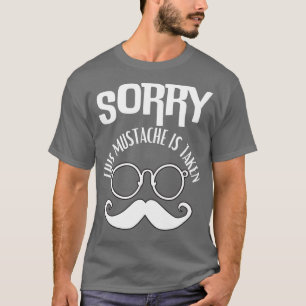 Camiseta Lamento Que Se Haya Tomado Este Mustache.