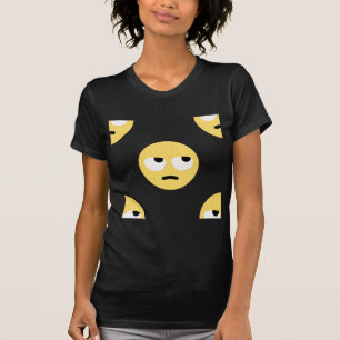 Camiseta laminación de ojos de emoji