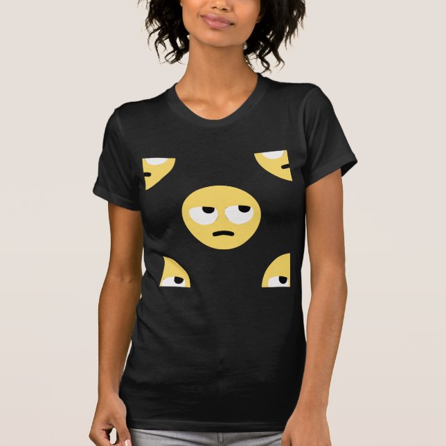 Camiseta laminación de ojos de emoji (Anverso)