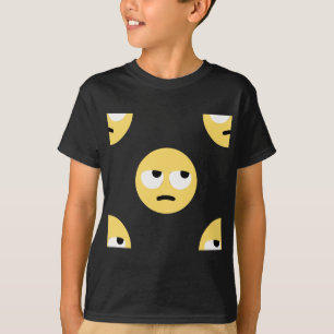 Camiseta laminación de ojos de emoji