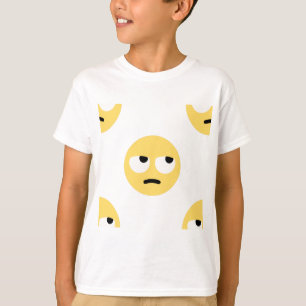 Camiseta laminación de ojos de emoji