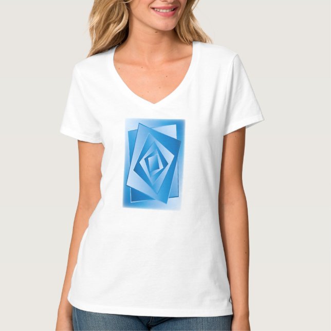 Camiseta Láminas Azules (Anverso)