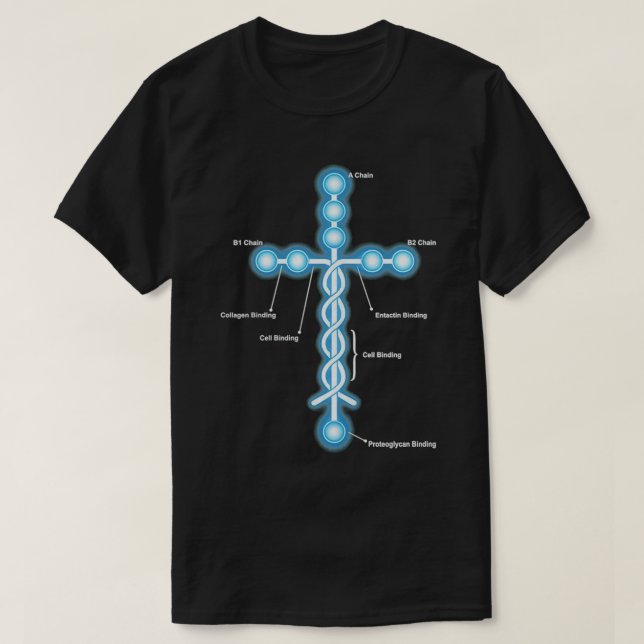 Camiseta Laminin Cross 2 Gift Halloween Day Thanksgiving Ch (Diseño del anverso)