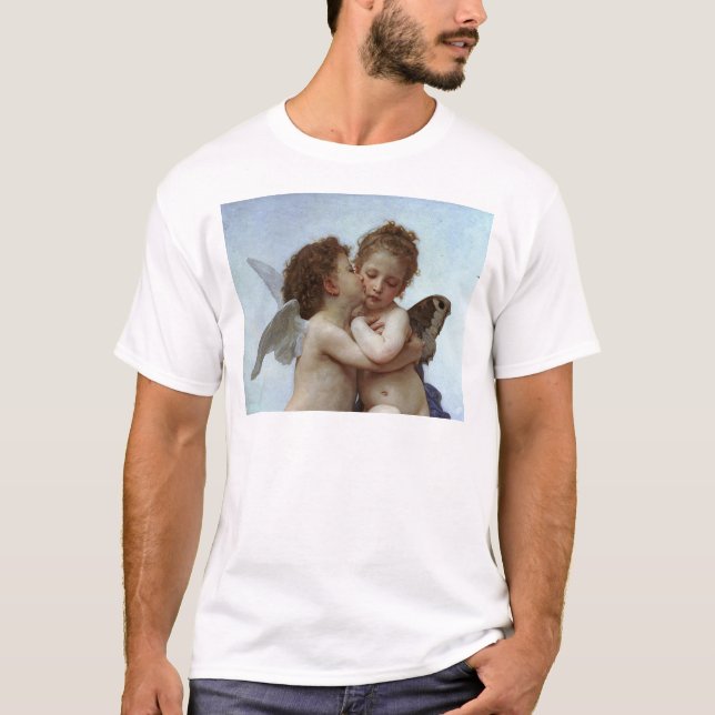 Camiseta L'Amour et Psyche de Bouguereau, enfants (Cupido) (Anverso)