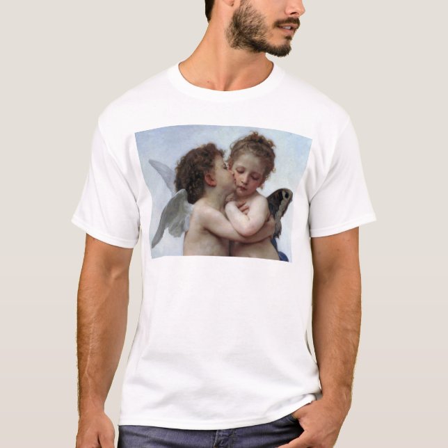 Camiseta L'Amour y Psyché, Enfants - Guillermo Bouguereau (Anverso)
